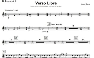 Inspeelwerk muziekconcours – Verso Libre