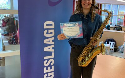 Geslaagd voor B-diploma
